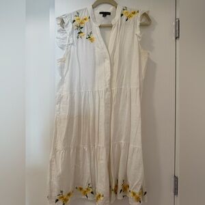 Saks Fifth Avenue linen dress
